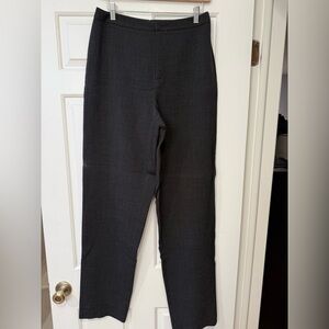 Ralph Lauren Charcoal Gray Wool Trousers Purple Label - Size 12